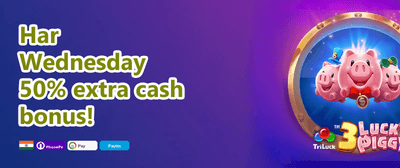 100% Welcome Match Bonus promotion banner